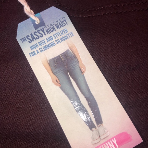 Wallflower high waist fit Junior Size 7 - Picture 4 of 16